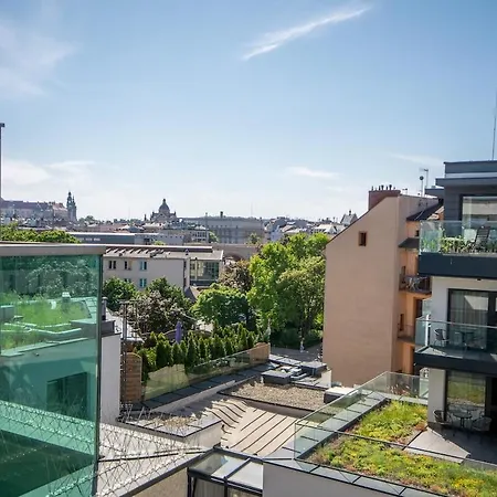 Inpoint 2-rooms With Bath, Balcony, Parking And View - Wawel Castle * Cracovia